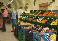 Presentazione della merce presso un punto vendita.