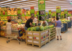 I supermercati della catena Kaufland si trovano solo nei centri urbani piu' importanti.