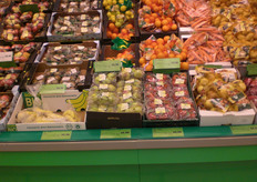 Reparto per ortofrutta bio da Kaufland.