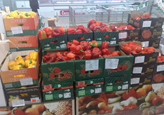 Offerta di peperoni.