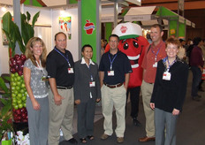 Promozione per le mele americane Washington.