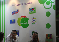 Stand dell'esportatore francese.