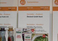 Spinaci bio pronti all'uso.