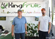 Matteo Villa e Mirco Perini, in rappresentanza di KingFruit (gruppo Ceradini).