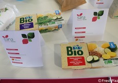 Omogeneizzati di due tipi (patate, zucchine e manzo; semola e verdure) Carrefour My Baby Bio