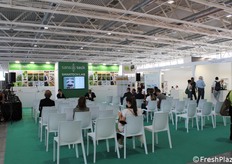 Uno degli incontri organizzati nell'area Sanatech Lab, sabato 10 settembre.