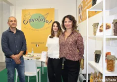 Antonio Vagnoni, Valentina Visciglio e Francesca Biondi del progetto Cavoloso!, startup che si occupa di trasformare le brassiche in esperienze golose.