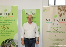 Claudio Papa della molisana NutFruit Italia, specializzata in mandorle bio da filiera italiana.