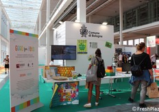 L'area espositiva del Comune di Bologna.