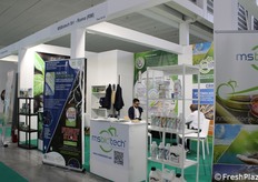 Lo stand della MSBiotech.