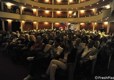 Tante le persone presenti alla serata in teatro