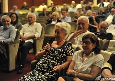 La sorella e la moglie di Rodolfo, Liliana Furiani e Silvia Lucchini