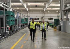 In visita nello stabilimento