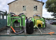 Alcune attrezzature esposte