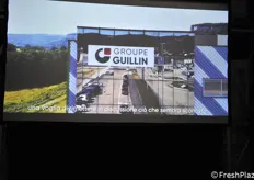 All'inizio del tour in azienda, un video sul gruppo Guillin