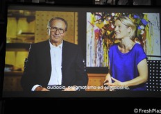 François Guillin e Sophie Guillin, rispettivamente presidente e direttore generale del gruppo Guillin hanno accolto i visitatori con un video istituzionale