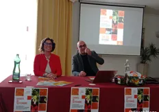Rita Serafini (direttore Consorzio) e Domenico Di Stefano (presidente Consorzio)
