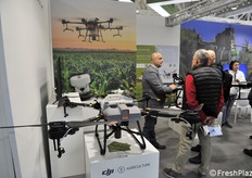 Non sono mancati i droni, sempre più grandi e precisi nelle funzioni esplicate
