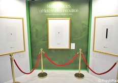 Componenti esposti come fossero quadri d'autore