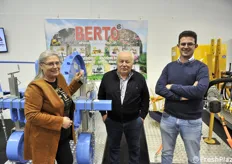 Lorena Berto, Fausto Berto e Alberto Lovato della ditta Berto Guerrino