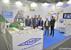 Foto di gruppo allo stand Omip - Boema - Fme