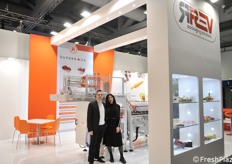 Fabrizio e Francesca Fiumana di Rev Packaging Solution