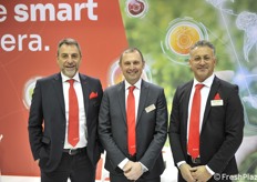 Ser.mac: da sinistra Glauco Moschini, Stefano Crociani e Vilmer Guidazzi