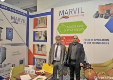 Per la ditta Marvil, Matteo Iob e Massimo Mercadini