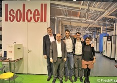 Il team di Isolcell presente in fiera