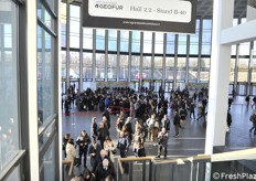 Flusso all'ingresso in fiera 