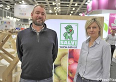 André Broe Jensen e Liliya Chorna di Salvi