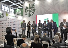 Un evento all'Italian Fruit Village