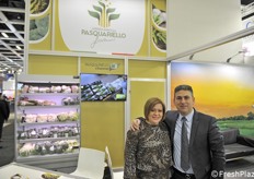 Giovanni Pasquariello e Marianna Martino dell'azienda agricola Pasquariello