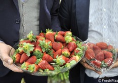 A destra, confezione a cuore per San Valentino
