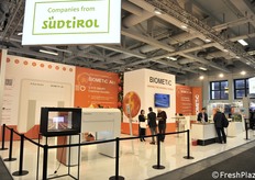 Lo stand della Biometic