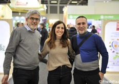 Visitatori in fiera: Gianluca Baruzzi, Giulia Faedi e Paolo Sbrighi