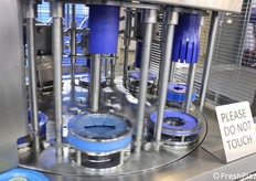 Dettaglio macchina affettatrice per frutta - PND