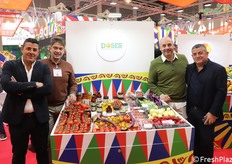 Gianni Polizzi, Antonio Cassarino, Domenico Distefano e Gaetano Polizzi del "DOSES"