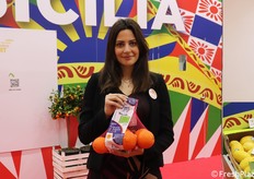 Giusy Orlando, componente del Cda del Consosrzio di Tutela dell'Arancia di Ribera DOP