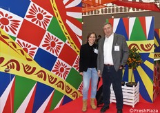 Elisa Merkel e Maurizio Fiorenza dell'Op Eco Farm