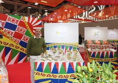 Domenico Distefano, presidente della "Pesca di Leonforte Igp"