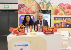 Sara Grasso e Salvo Laudani di Oranfrizer - Unifrutti