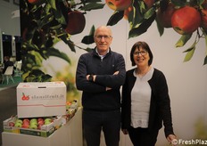 I coniugi Slanzi Gamper dell'omonima azienda