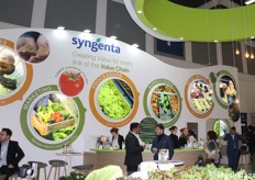 Panoramica dello stand di Syngenta