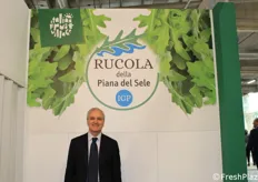 Vito Busillo, presidente del Consorzio della rucola della Piana del Sele IGP.