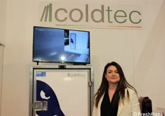 Alessia Quintavalla, responsabile marketing della Coldtec. L'azienda realizza frigoriferi da trasporto, contenitori isotermici e pannelli coibentati.