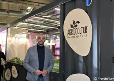 Marco Divià, Ceo di Agricooltur, azienda giovane e dinamica nata dalla sinergia tra elettronica, agronomia, innovazione tecnologica e ricerca.