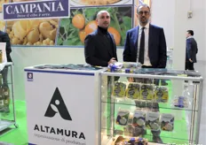Nella collettiva della Regione Campania, anche Fabio Altamura e Fabrizio Todisco dell'Organizzazione di produttori Altamura.