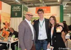 Luca Sabbatini, Nikolas Marcacci e Arianna Ceccarelli di Euro Company.