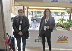 Andrea Pantani e Tania Buda per L'Ortolano